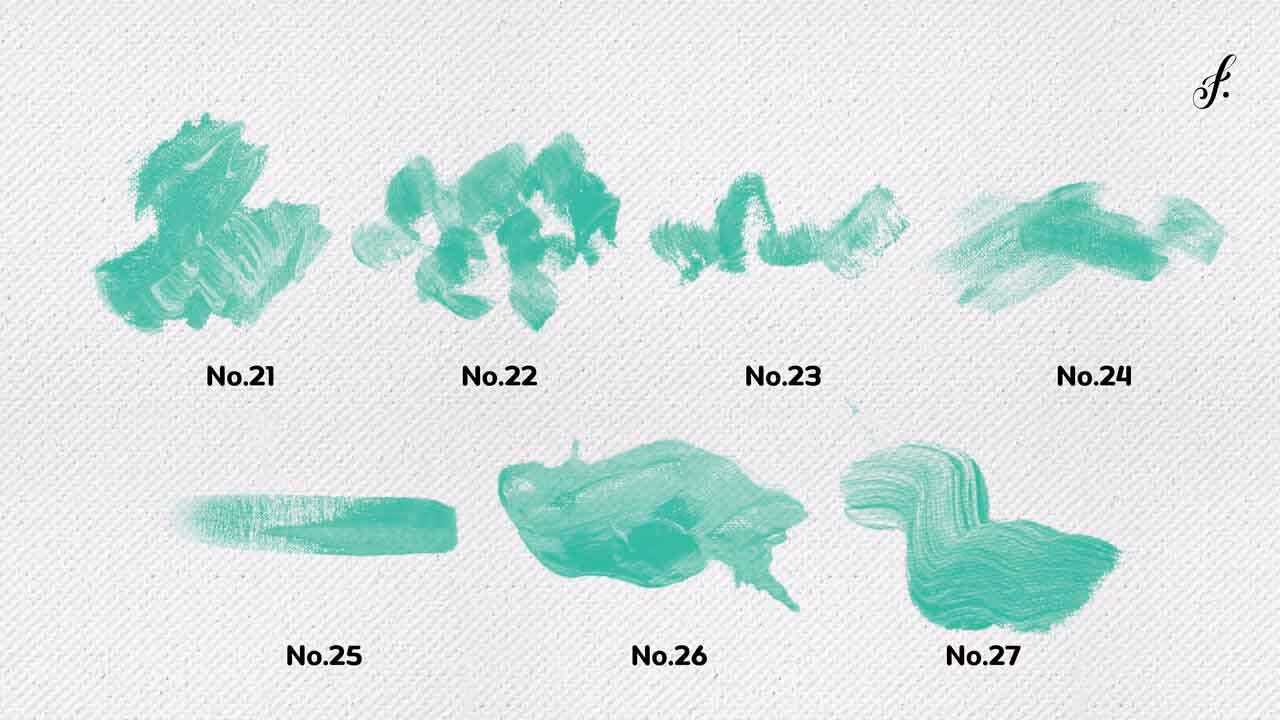 Brush chart 12