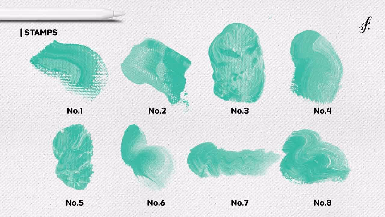 Brush chart 10