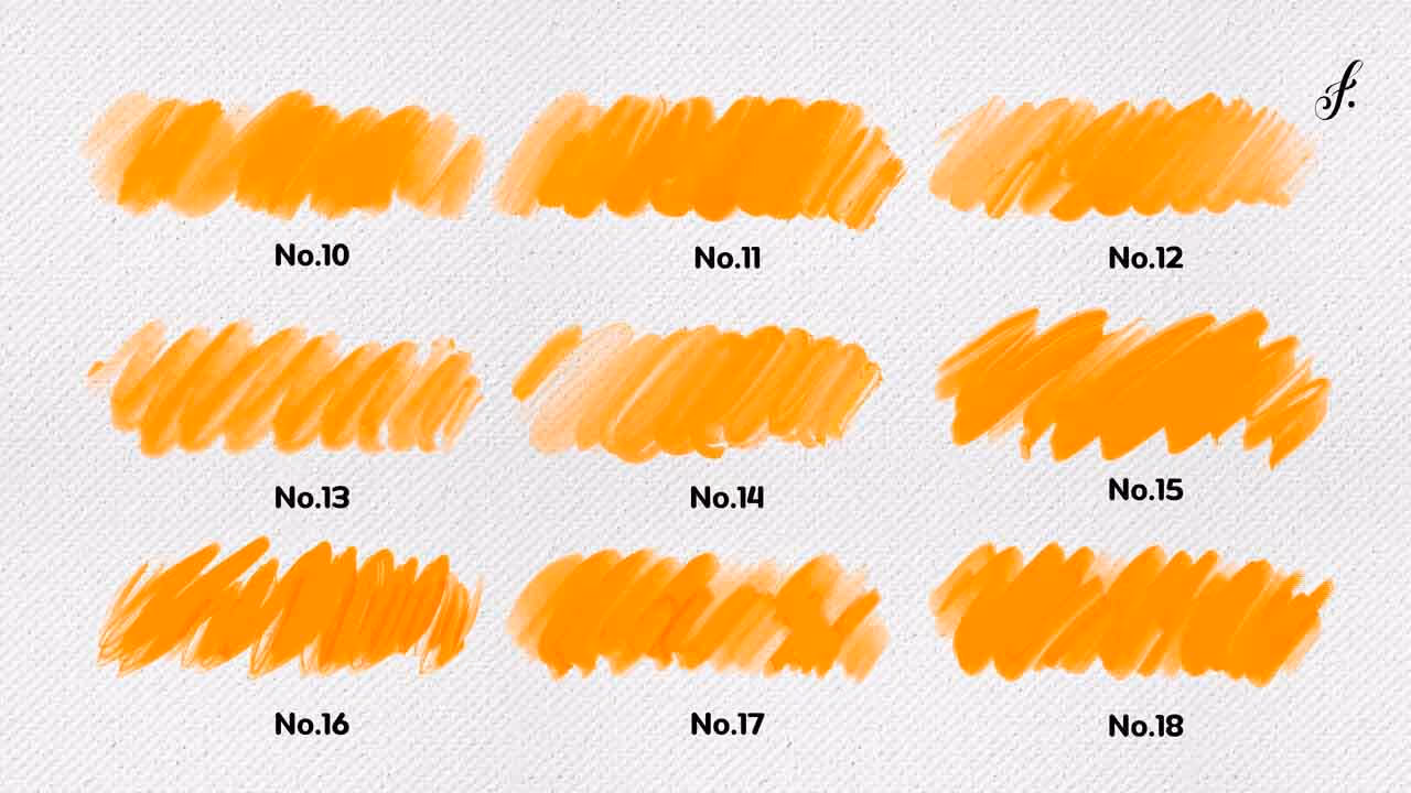 Brush chart 4