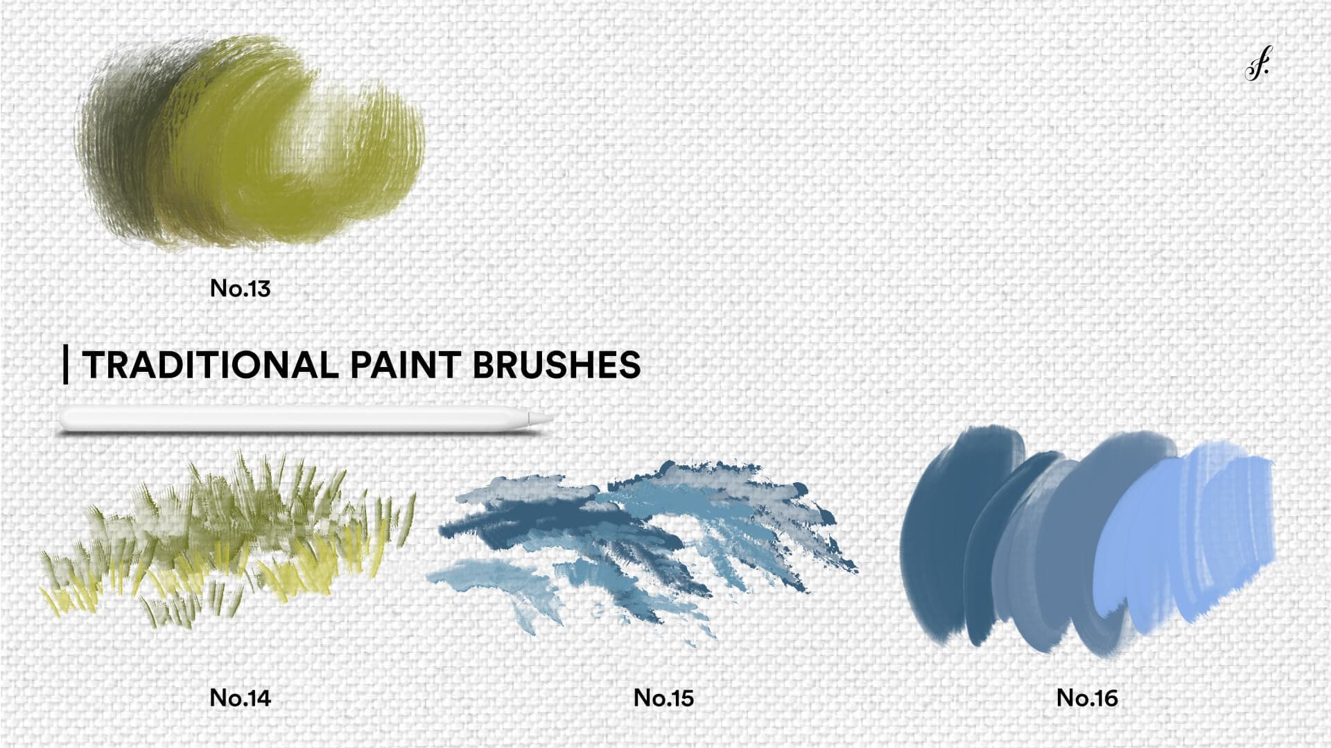 Brush chart 4