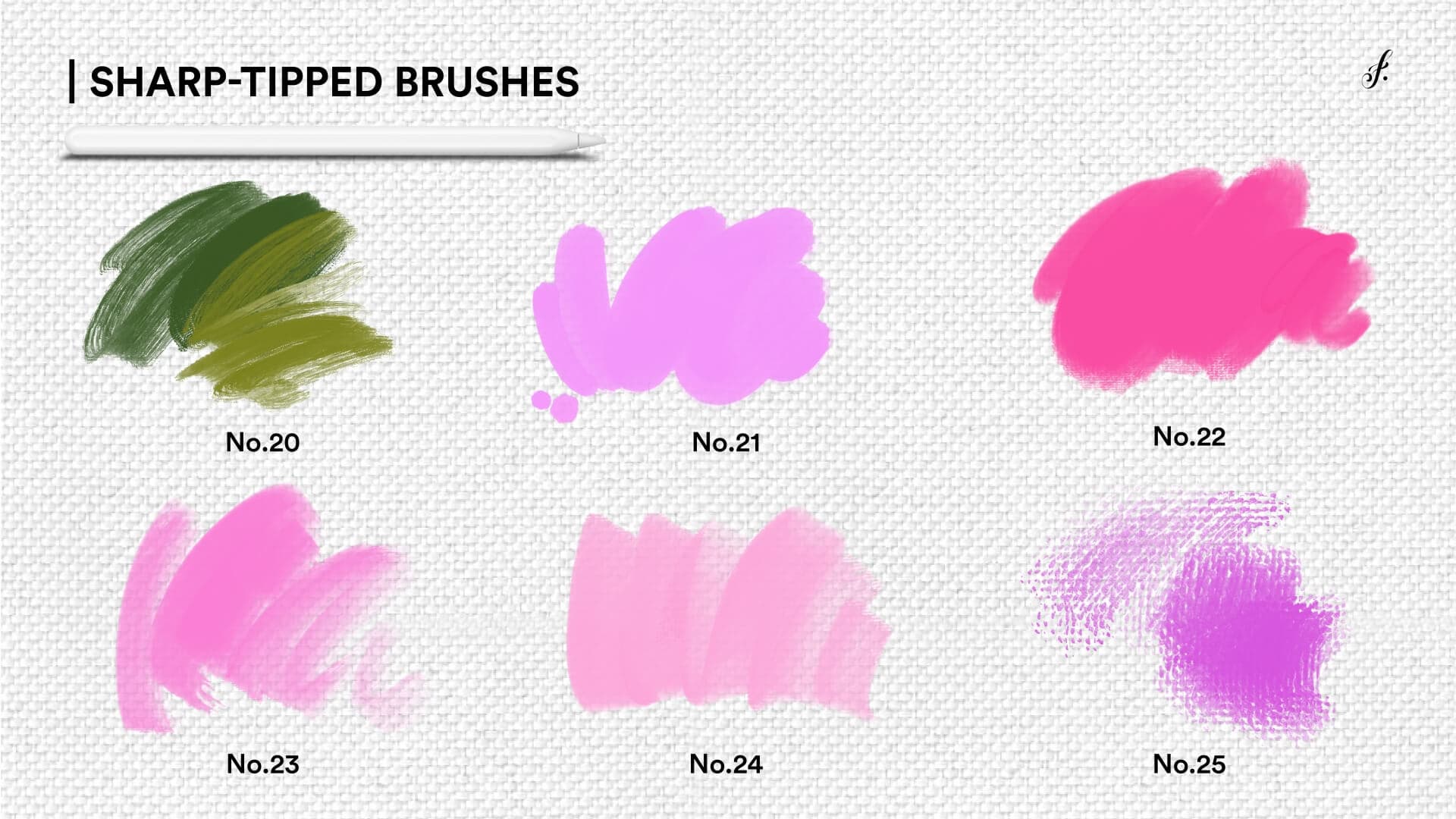 Brush chart 6