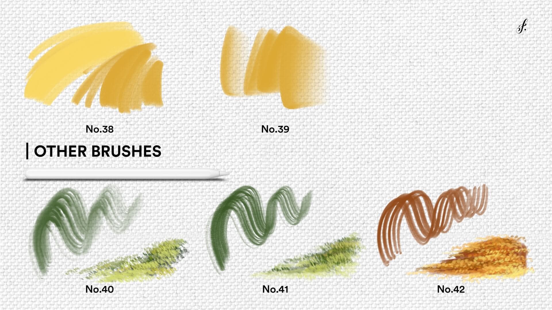 Brush chart 9