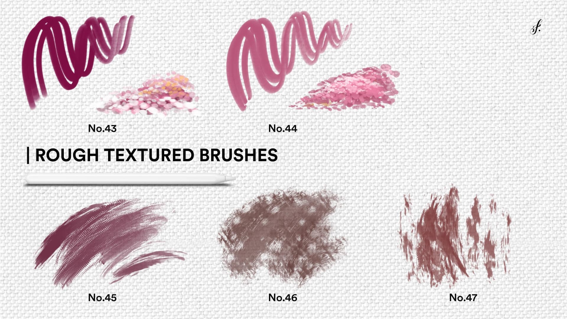 Brush chart 10