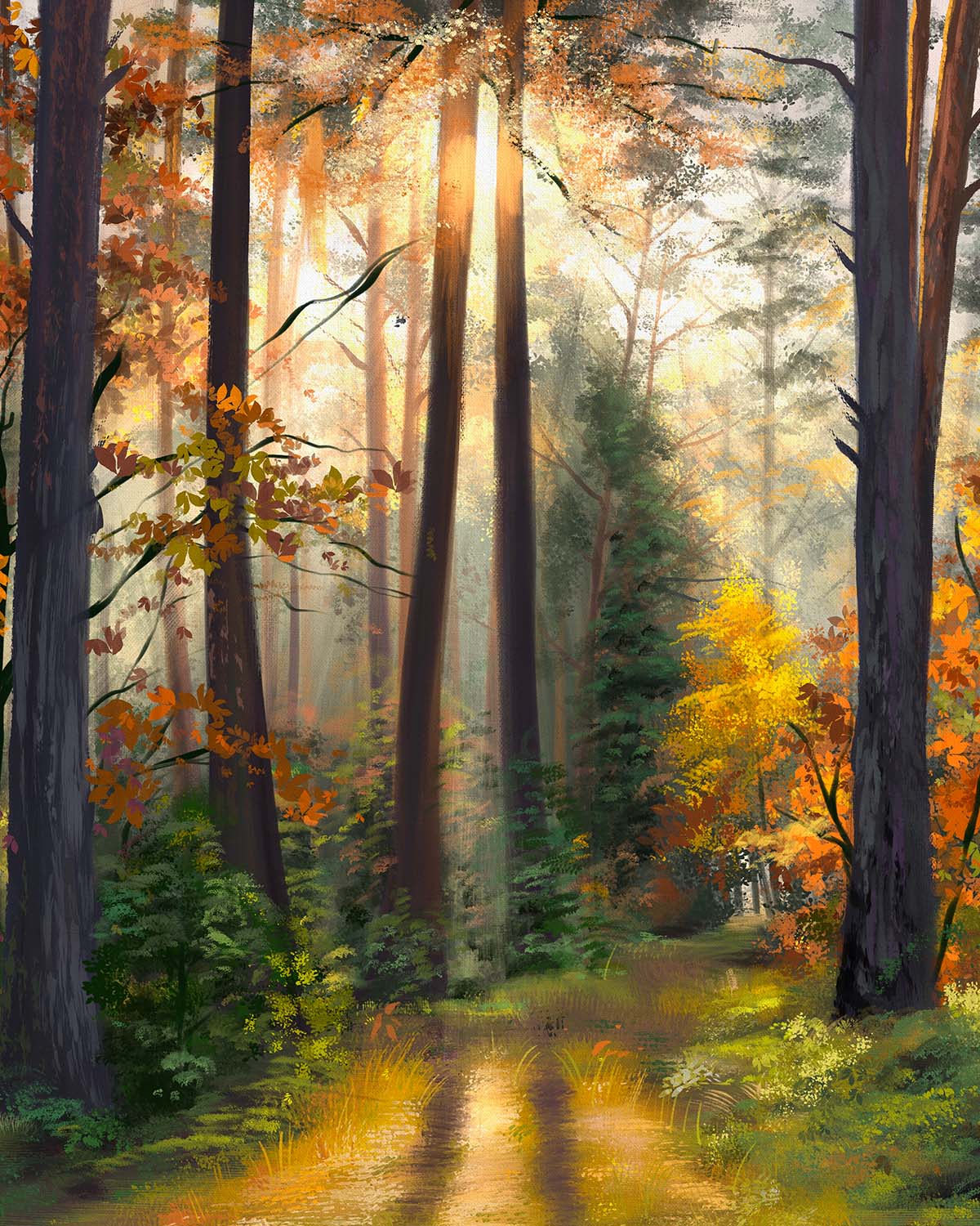 Artwork made with this brush set