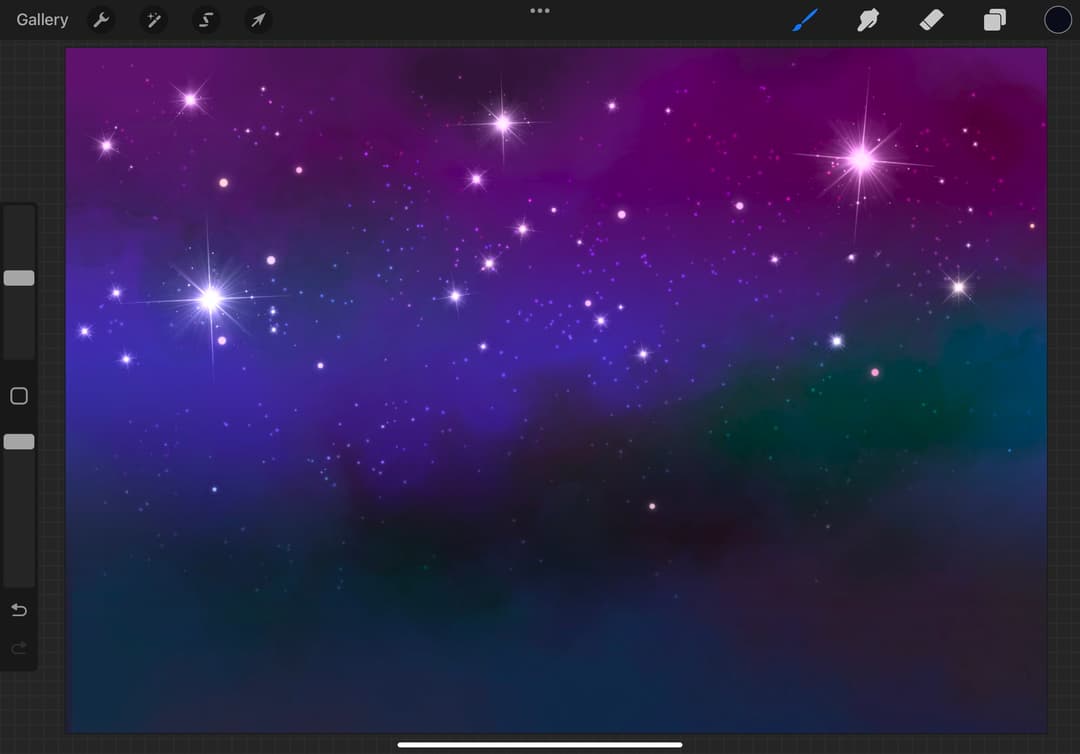 Night Sky with Stars