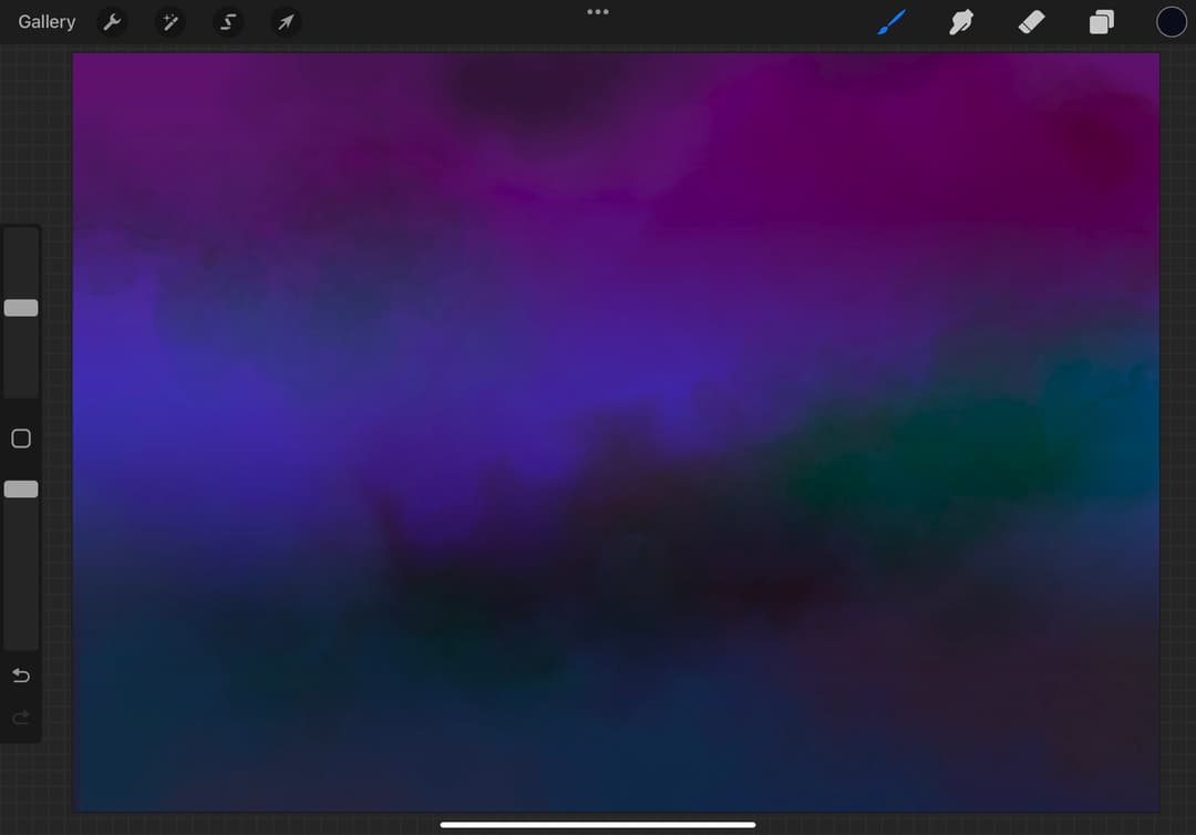 Blobs of colors