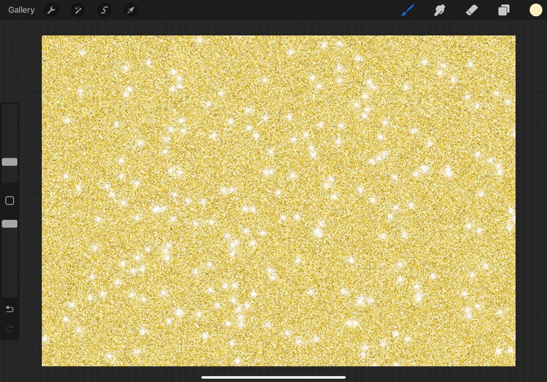 Gold Glitter