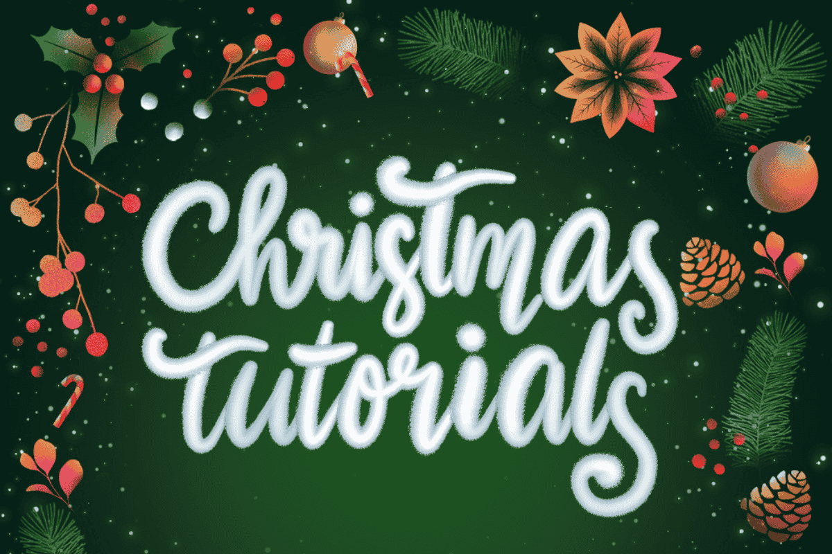 Free Christmas Art Tutorials for Procreate