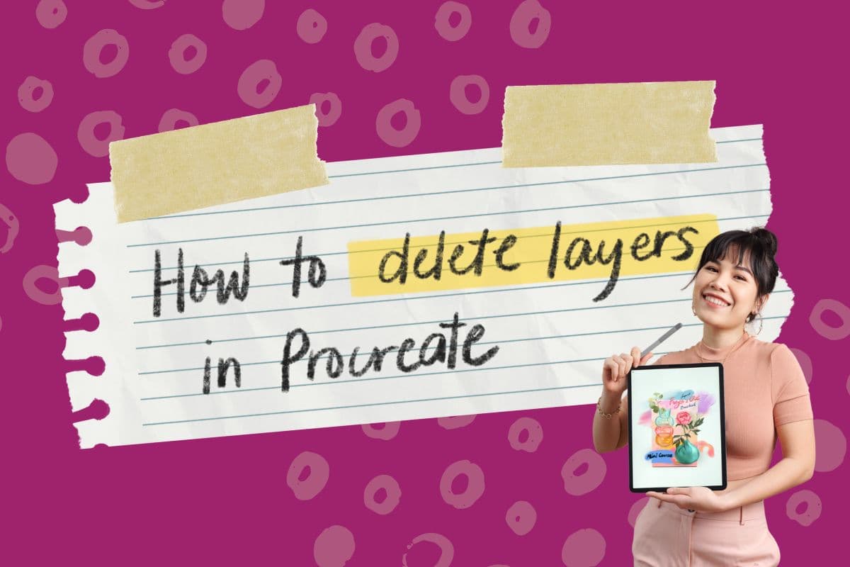 How to Delete Layers in Procreate