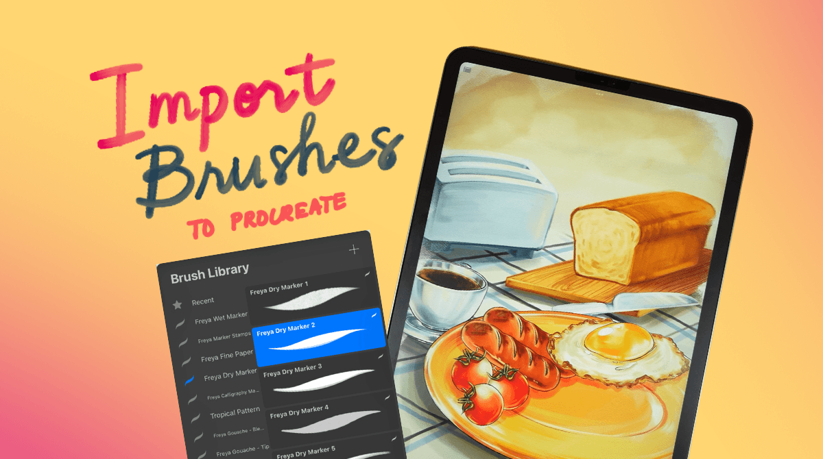 How to Import Brushes to Procreate