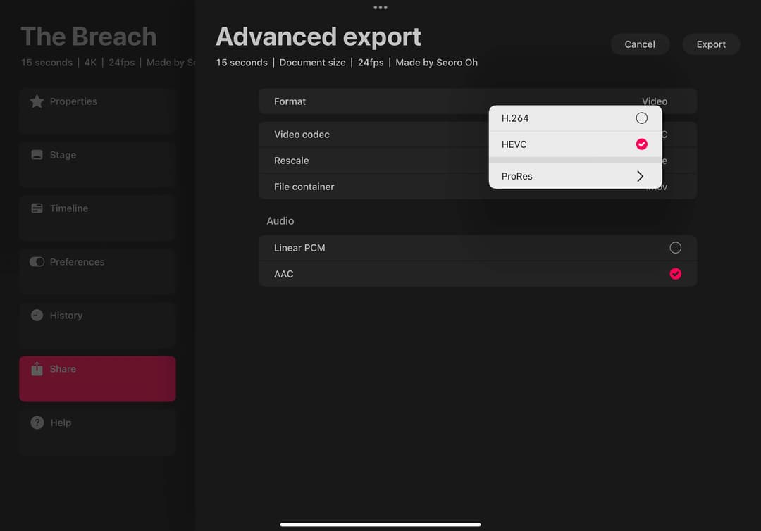 Limited Export Use