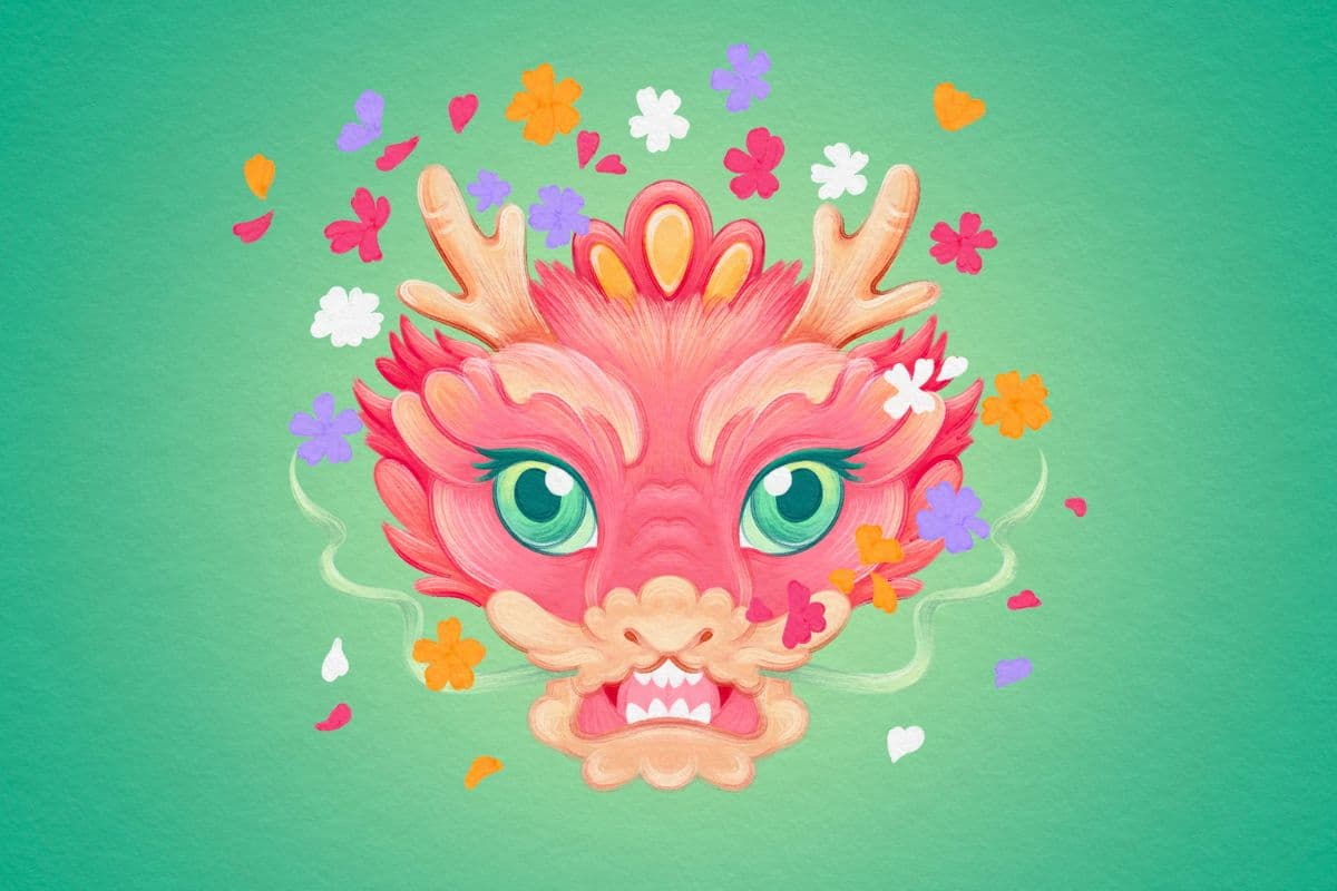 How to Draw a Dragon Head on Procreate