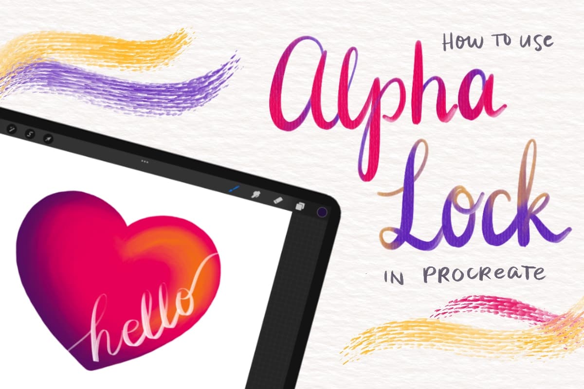 Alpha Lock in Procreate: How and When to Use Masks in Your Work